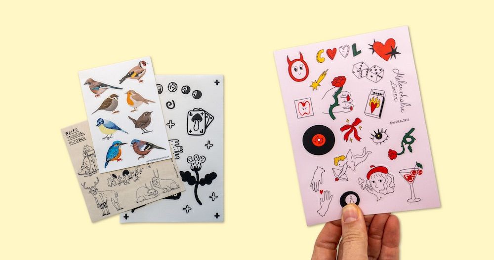 Sticker sheets PlantBased