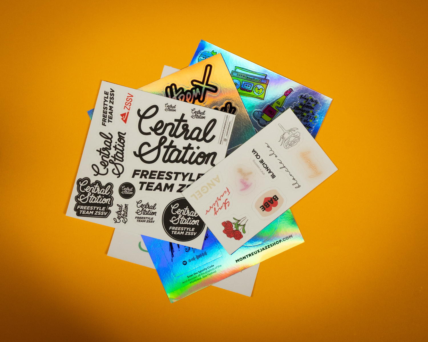Custom sticker sheet: the artists’ essential!