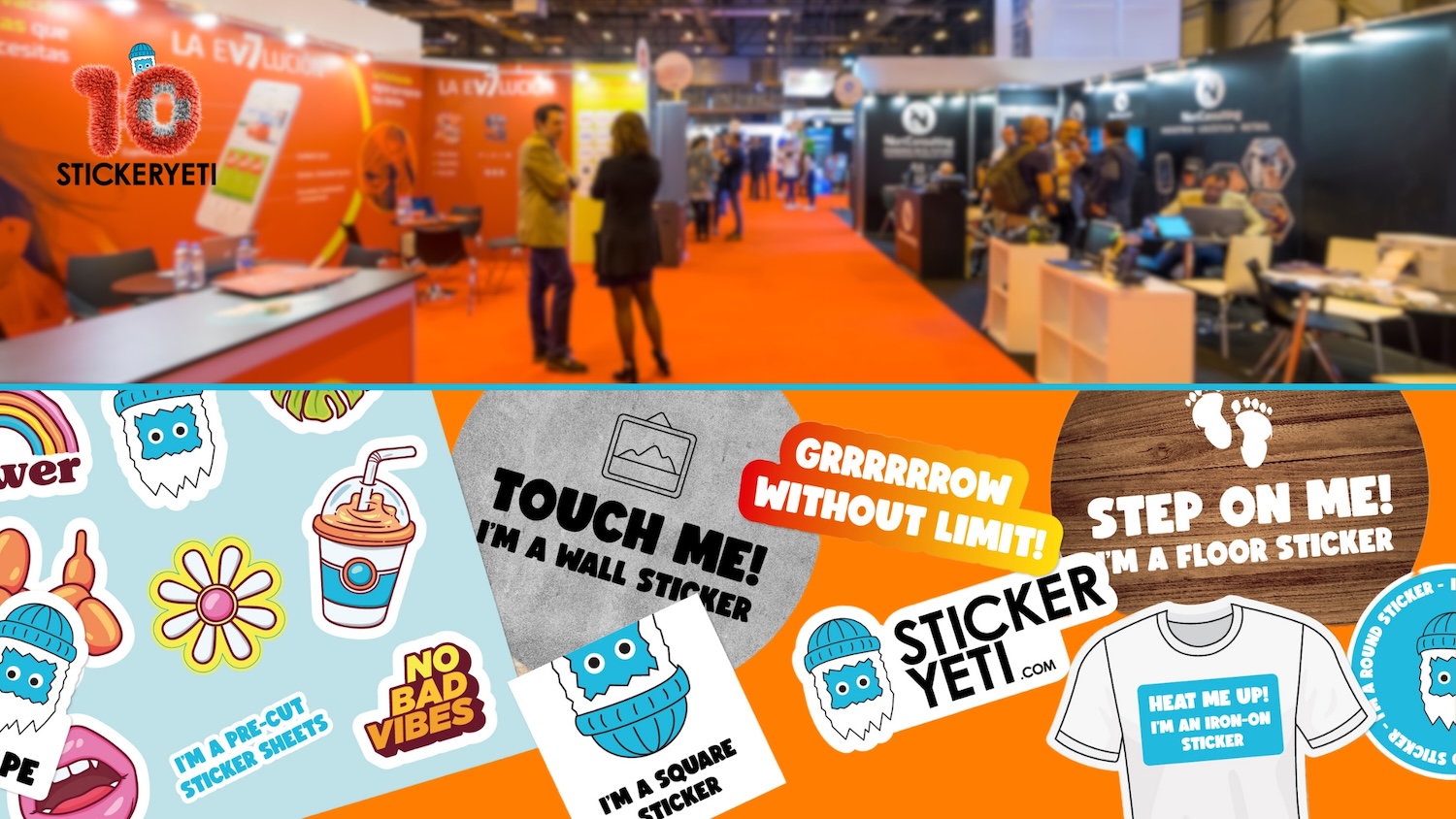 Event, Messe, Ausstellung: Die Wirkung von personalisierten Stickern