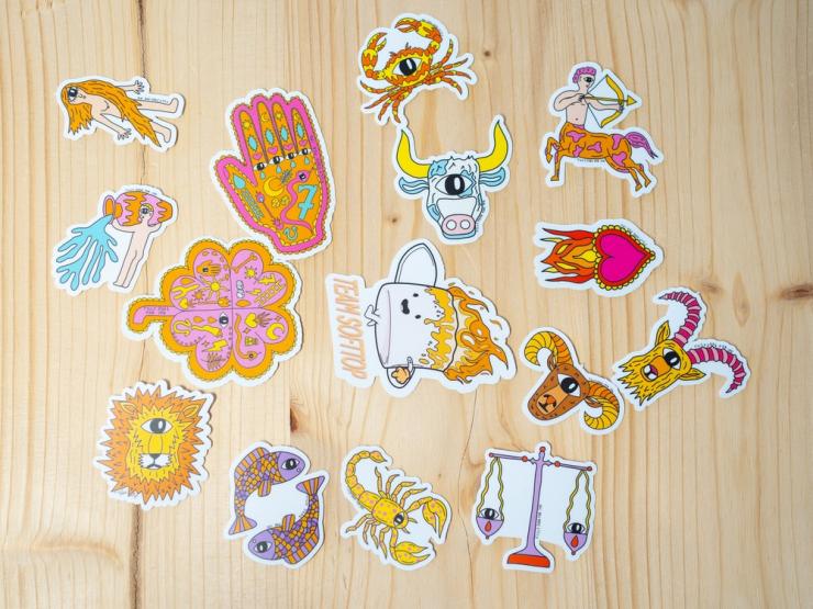 Our 6 tips for creating great custom stickers!