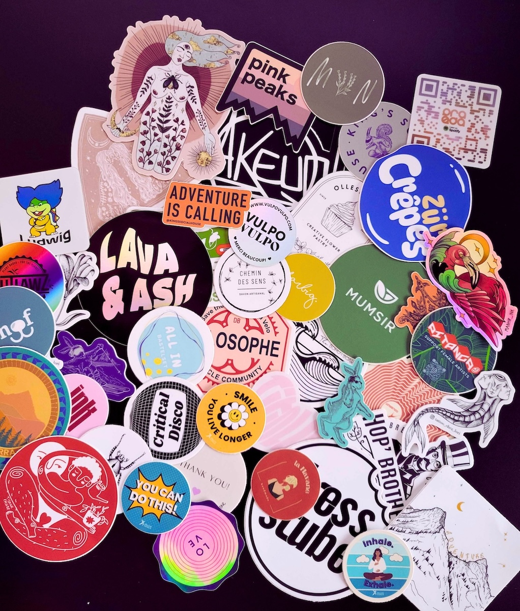 Les tendances 2024 de la création de stickers