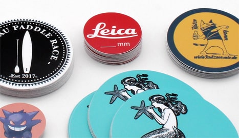 Stickeryeti: Autocollants ronds personnalises et stickers sur mesure
